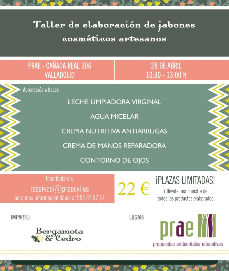 Taller de elaboración de jabones cosméticos